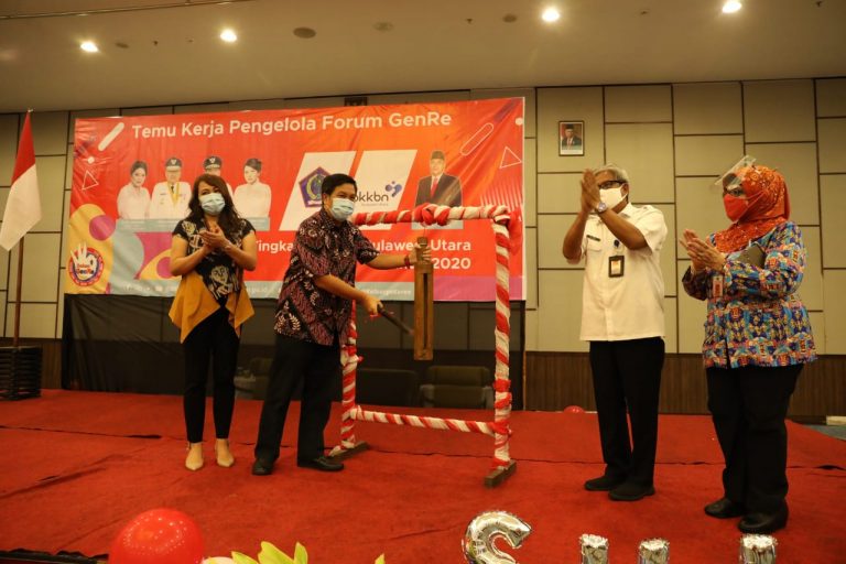 Wakil Gubernur Sulut Drs Steven OE Kandouw saat membuka kegiatan GenRe, Kamis (17/09/2020)