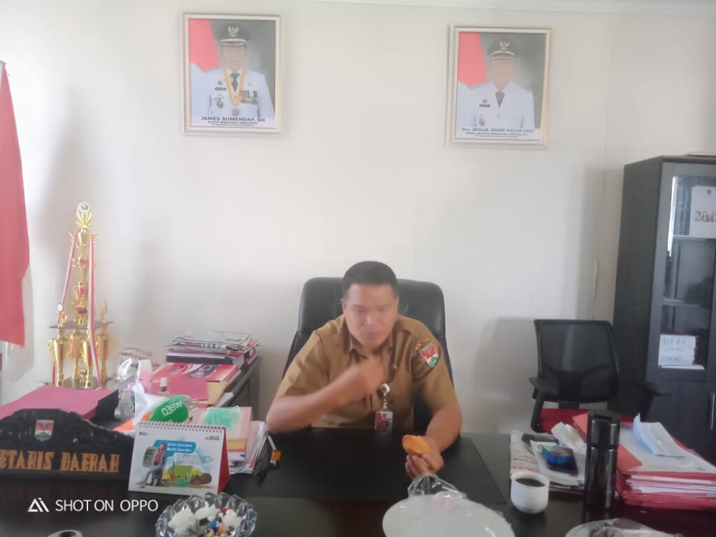 DAVID LALANDOS, Sekretaris Daerah Kabupaten Minahasa Tenggara (Mitra)
