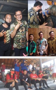 Berbaur. Begitulah pembawaan JG dan KWL di tengah tengah masyarakat.