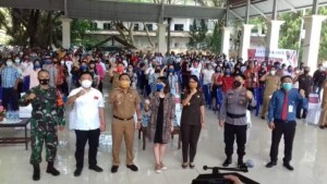 Pemkab Minut bersama Forkopimda dan pelaku usaha UMKM di Minut SIAP DIGITAL.