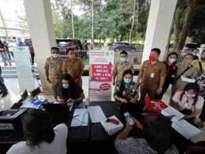 Pelaku UMKM diambil data oleh Aplikasi DANA dalam melakukan transaksi usaha melalui Digital.