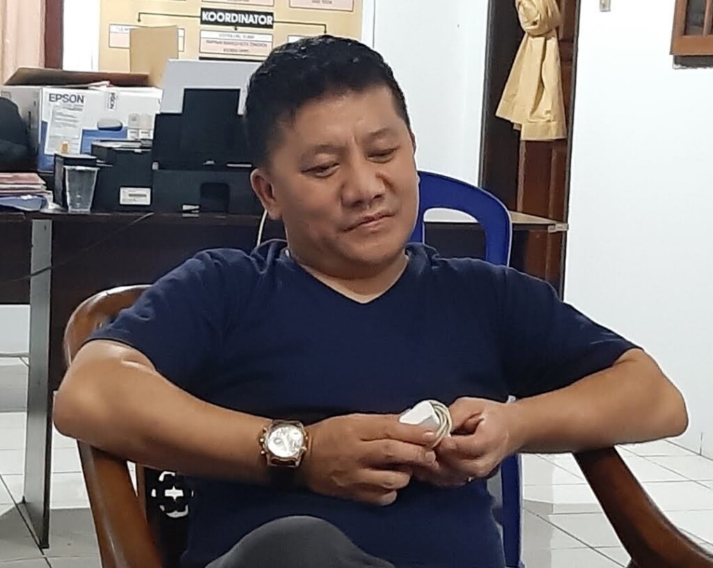 Steffen Linu, Anggota Bawaslu Tomohon. Foto: Ist