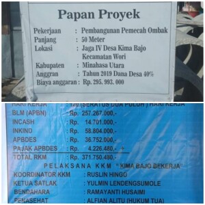 Proyek Pemecah Ombak dan program Air Bersih