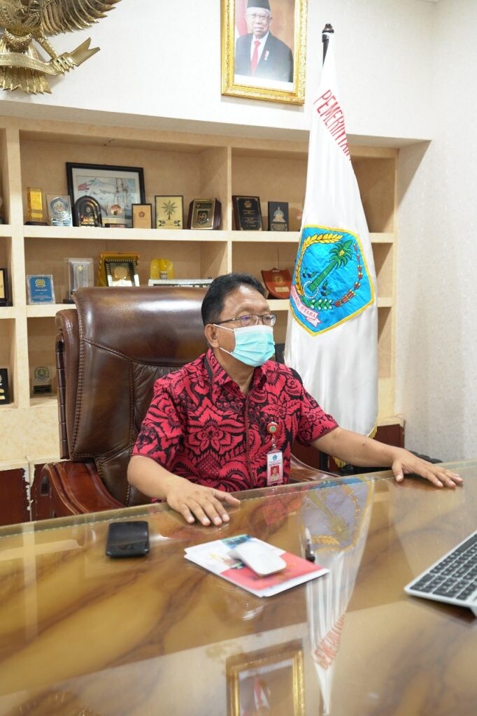 Sekretaris Daerah Provinsi, Edwin Silangen SE MS