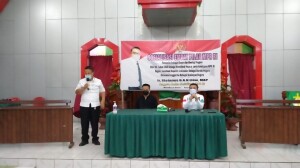 Sosialisasi Empat Pilar di Desa Tatelu, Kecamatan Dimembe.