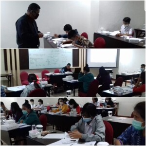 Lembaga Olimpiade Pendidikan Indonesia saat memberikan pelatihan bagi siswa dan siswi SD/SMP Minut
