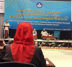 Sosialisasi Kementerian Pendidikan dan Kebudayaan Republik Indonesia di Makassar
