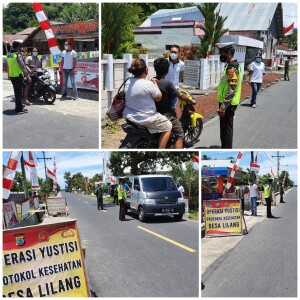 Operasi yustisi Pemdes Lilang.