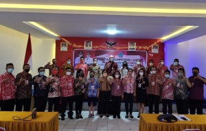 Pejabat Eselon II Pemkab Minut usai mengikuti uji kompetensi tahap awal beberapa waktu lalu.