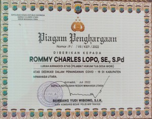 Piagam Penghargaan