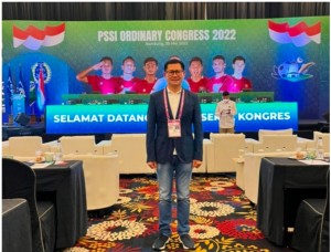 Ketua Asprov PSSI Sulut Joune Ganda